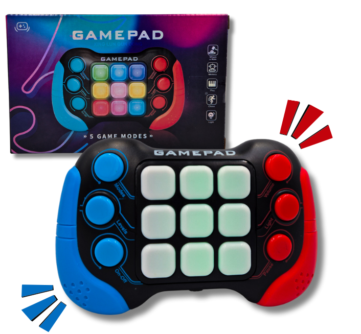 Gra Zręcznościowa Pamięciowa Elektroniczna Game Pad POP IT