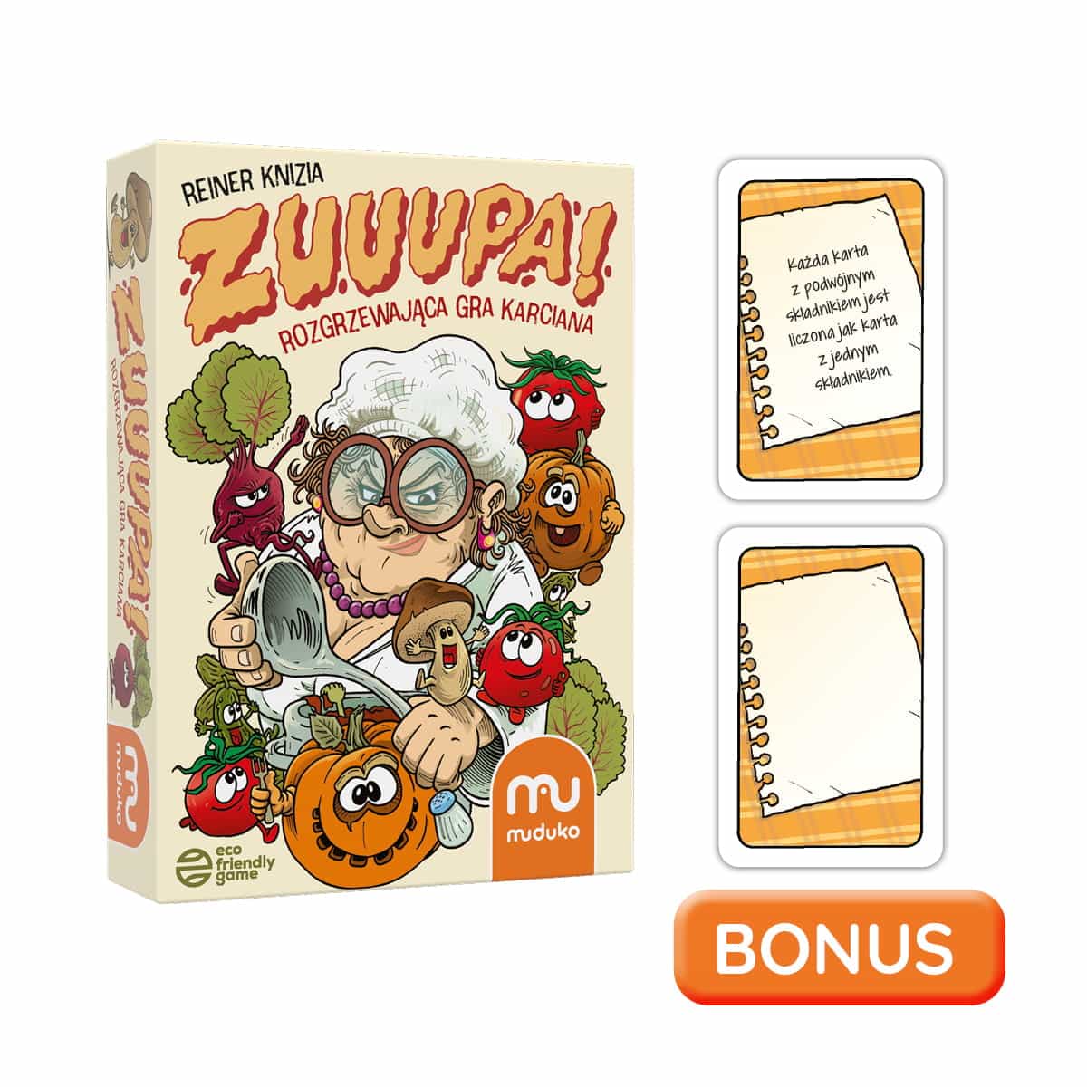  Zuuupa. Rozgrzewająca gra karciana Muduko