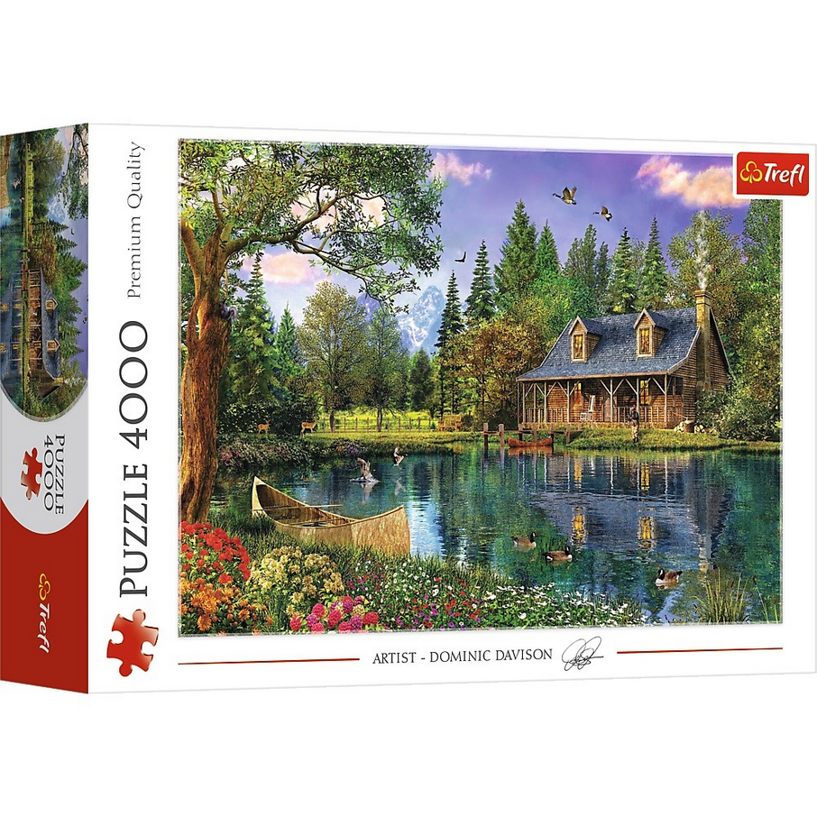 Puzzle 4000 el. Popołudniowa sielanka Trefl