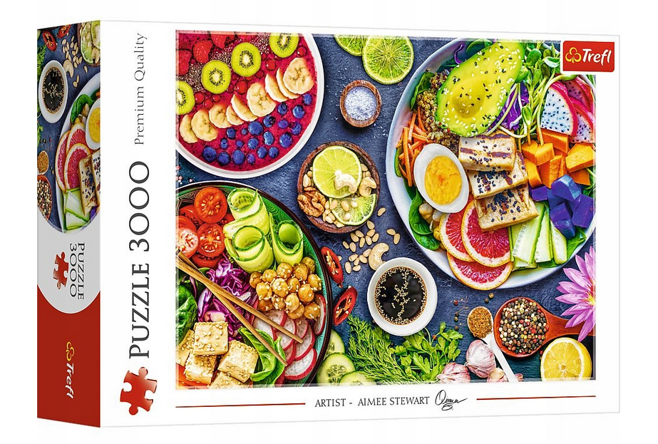 Puzzle 3000 el. Misa Buddy Trefl