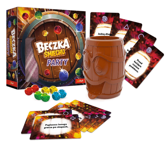 Gra Zręcznościowa Rodzinna Beczka Śmiechu Party Trefl