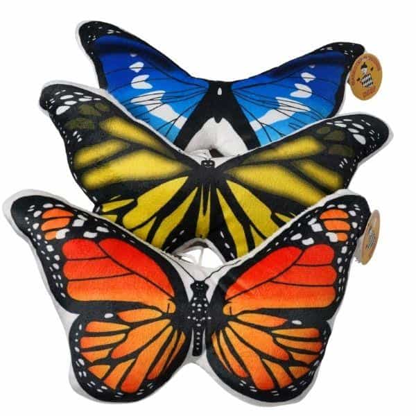 Maskotka Pluszak Kolorowe Motylki Motyle Zawieszka 25 cm