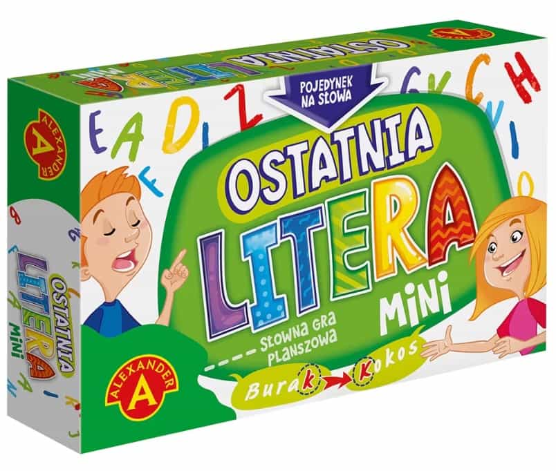 Gra Podróżna Mini Ostatnia Litera Alexander
