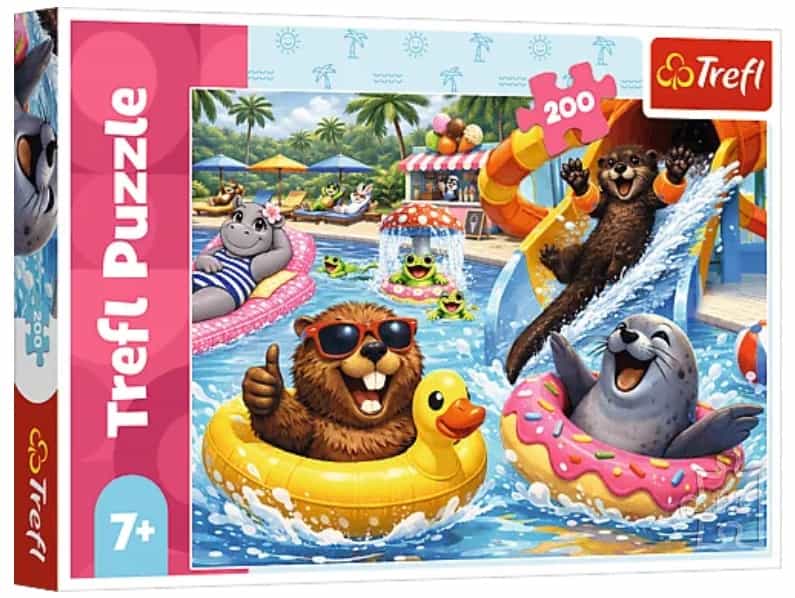 Puzzle 200 el. Bobrze Sprawy Bóbr Bobry Trefl