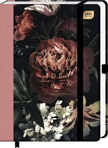 ORGANIZER BUJO A5 288 80G FLOWERS