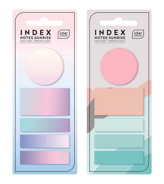INT Zakładki indeksujące SUNRISE – zdjęcie 1