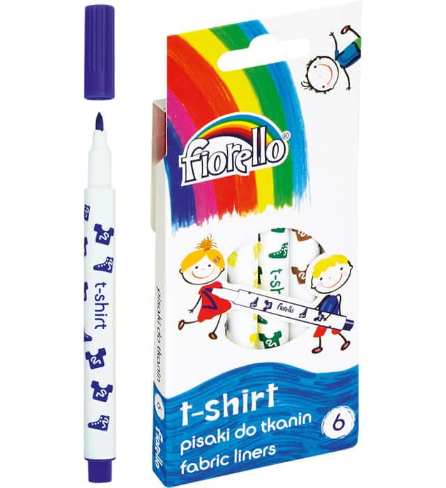 PISAKI T-SHIRT DO TKANIN FIORELLO GR-F125 6k