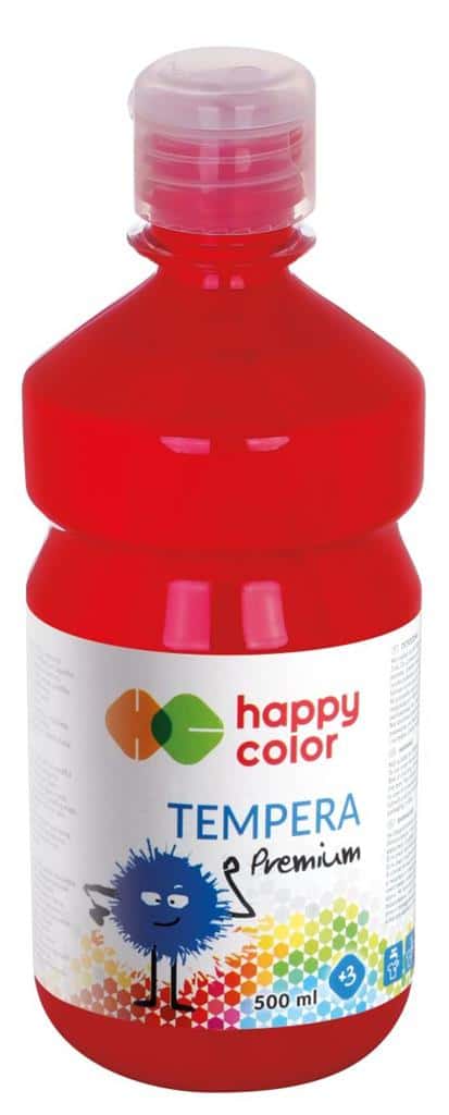 FARBA TEMPERA PREMIUM 500ml. ciemnoczerwony 26