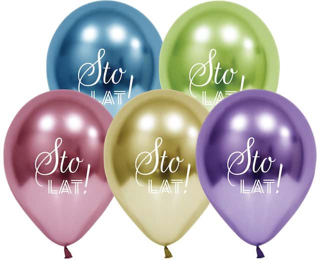 BALON STO LAT PLAT. 12/5SZT – zdjęcie 1