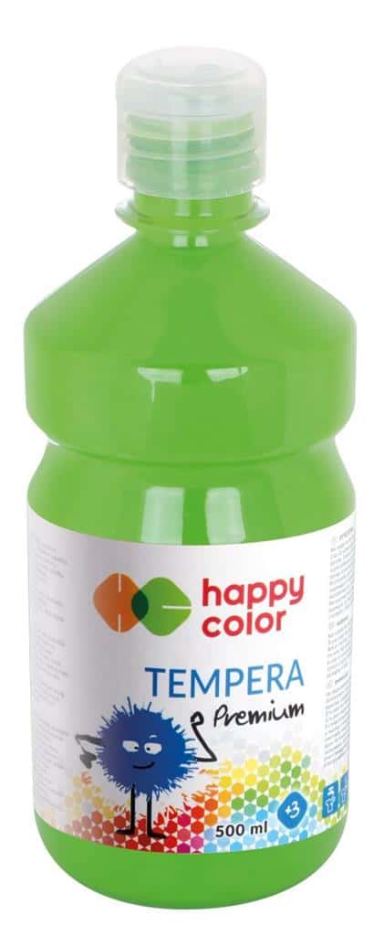 FARBA TEMPERA PREMIUM 500ml. jasnozielony 51