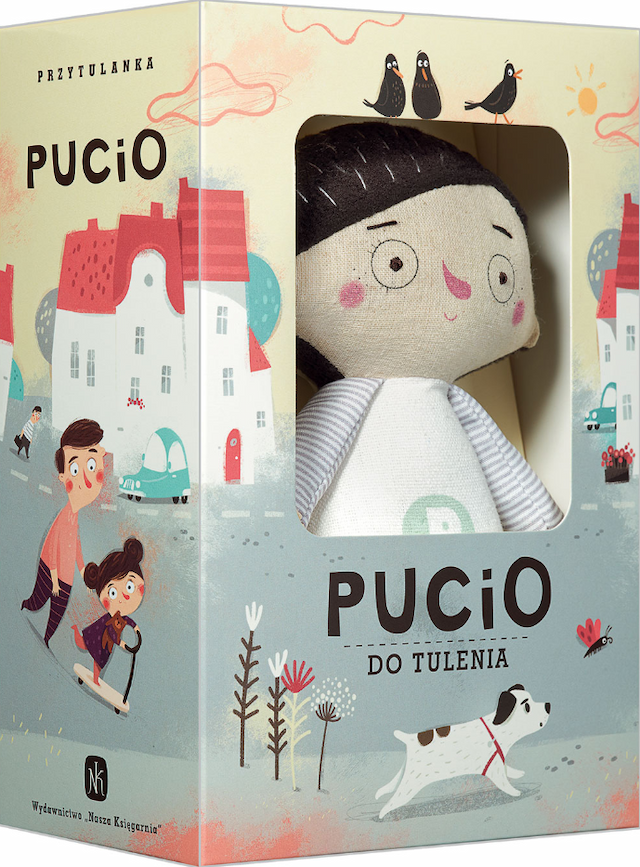 PUCIO DO TULENIA MASKOTKA ZABAWKA  – zdjęcie 1