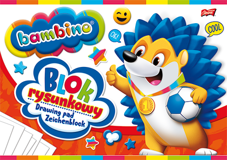 Blok rysunkowy A4, 20k BAMBINO – zdjęcie 1
