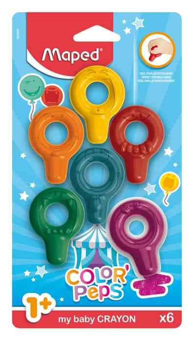 KREDKI BABY COLORPEPS EARLY AGE 6SZT