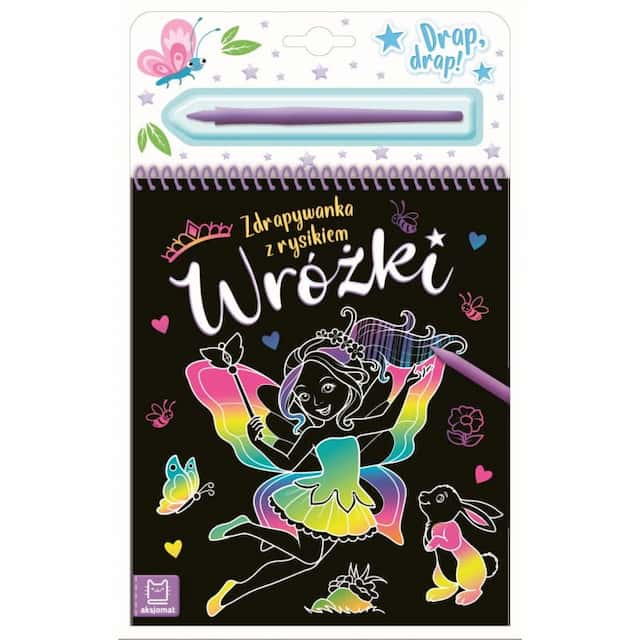 WRÓŻKI. Zdrapywanka z rysikiem – zdjęcie 1
