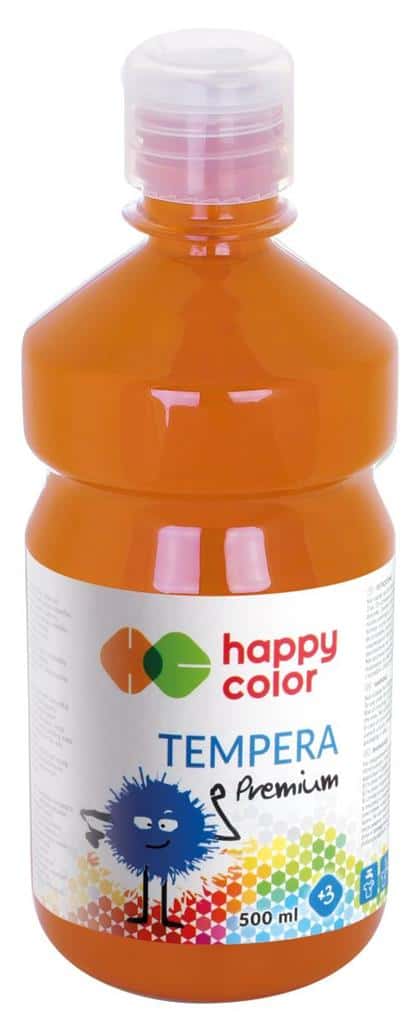 FARBA TEMPERA PREMIUM 500ml ciemnopomarańczowy 45