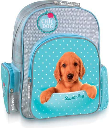 CHIC DOG  PLECAK DWUKOMOROWY