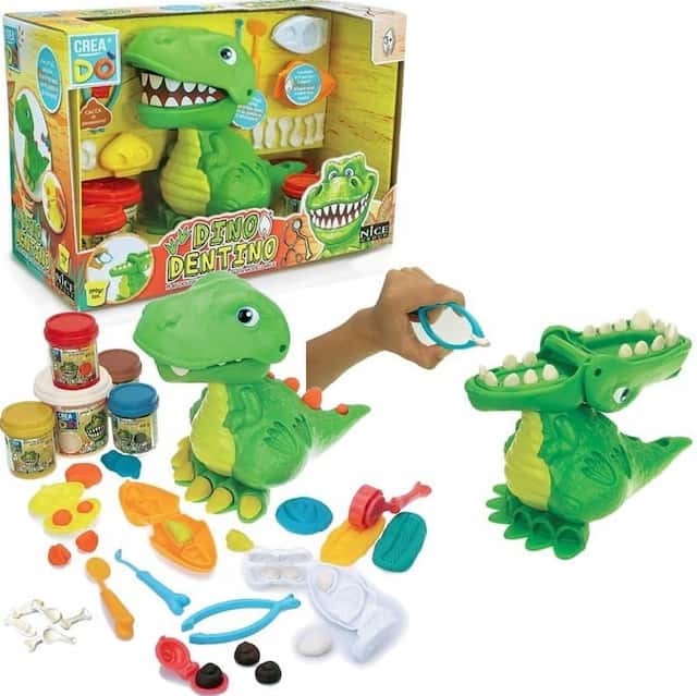 DINO DENTINO ZESTAW CIASTOLINA – zdjęcie 1