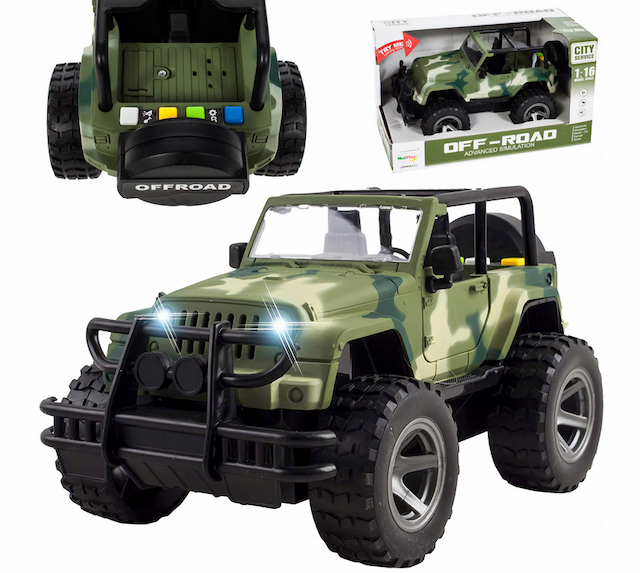 JEEP ŁAZIK WRANGLER 1:16 – zdjęcie 1