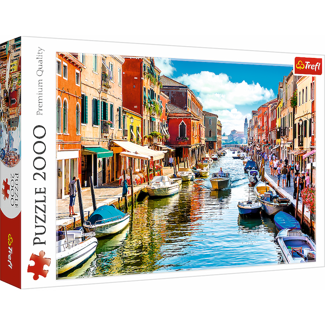 PUZZLE 2000 WYSPA MURANO WENECJA – zdjęcie 1