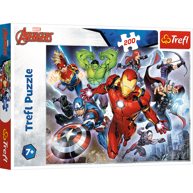 PUZZLE 200 WALECZNI AVENGERSI – zdjęcie 1