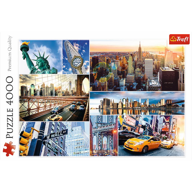 Puzzle "4000" Nowy Jork -kolaż – zdjęcie 1