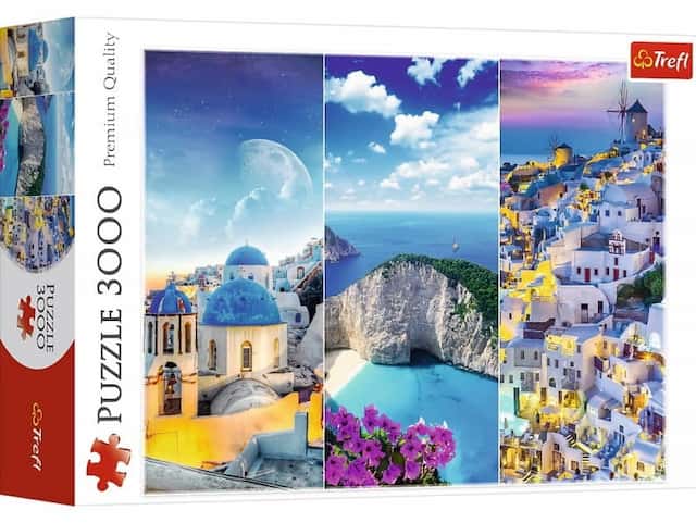 3000 PUZZLE GRECKIE WAKACJE – zdjęcie 1