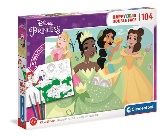 PUZZLE 104 PODWÓJNE KOLOROWANIE  – zdjęcie 1