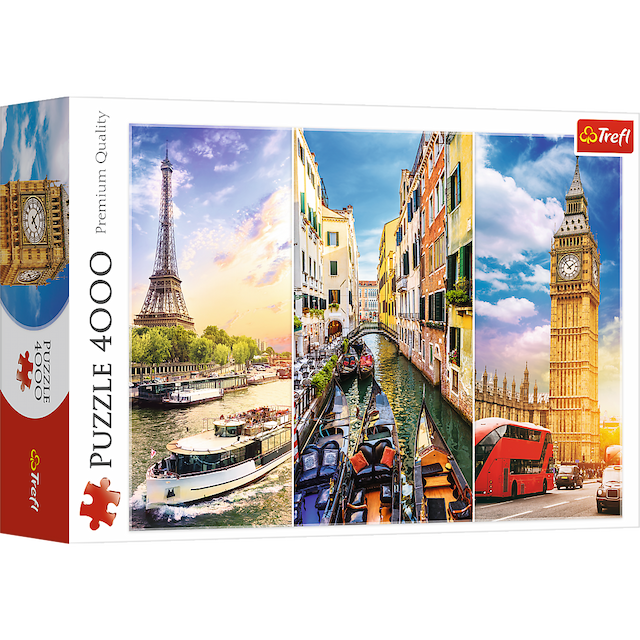 PUZZLE 4000 WYCIECZKA PO EUROPIE – zdjęcie 1