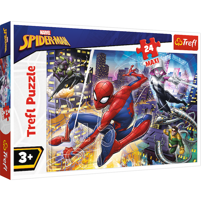 Puzzle "24 Maxi" Nieustraszony Spider-Man – zdjęcie 1