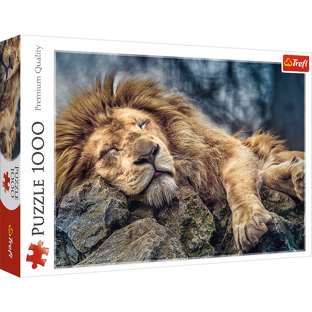 Puzzle "1000" Śpiący lew – zdjęcie 1