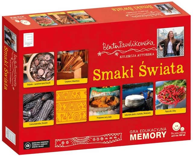 MEMORY GRA EDUKACYJNA SMAKI ŚWIATA   – zdjęcie 1