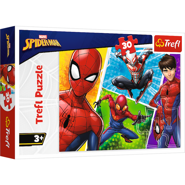 PUZZLE 30 SPIDER MAN  – zdjęcie 1