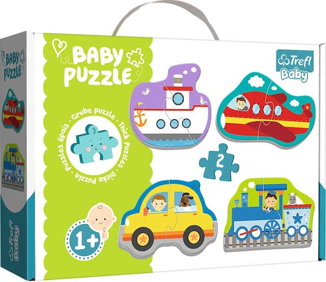 PUZZLE BABY CLASSIC POJAZDY TRANSPORT – zdjęcie 1