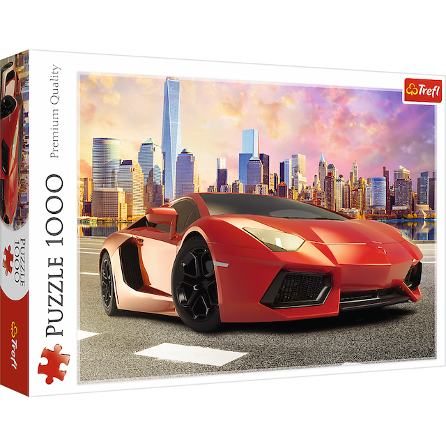 PUZZLE 1000 PRZEJAŻDZKA O ZACHODZIE SŁOŃCA – zdjęcie 1