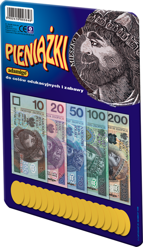 PIENIĄŻKI EDUKACYJNE PLN