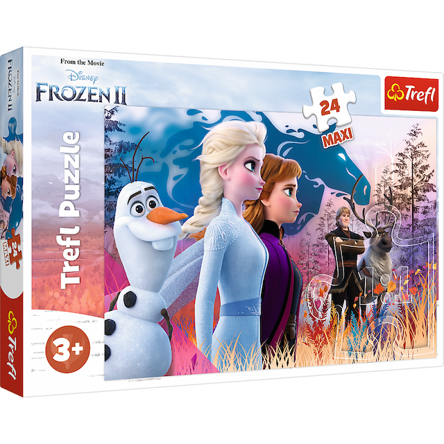Puzzle "24 Maxi" Magiczna wyprawa Disney Frozen 2 – zdjęcie 1