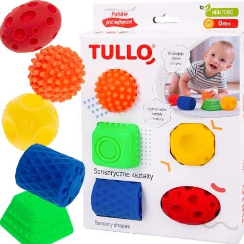421 SENSORYCZNE KSZTAŁTY 5 SZT. SENSORY SHAPES – zdjęcie 1
