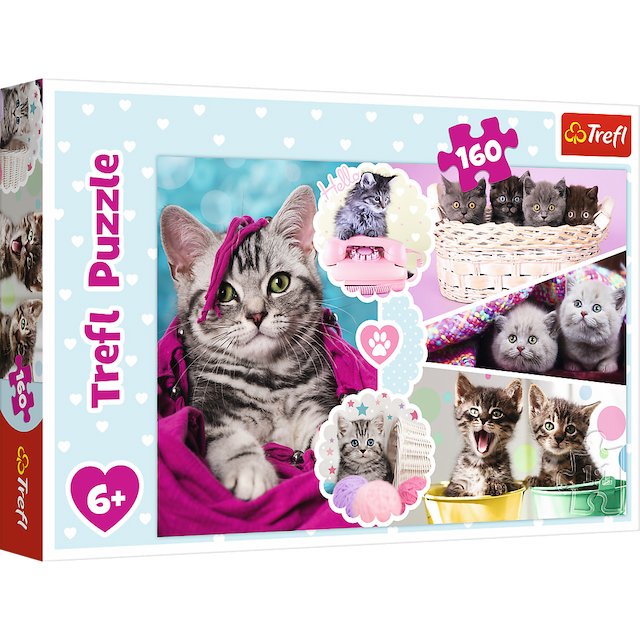 PUZZLE 160 UROCZE KOTKI – zdjęcie 1