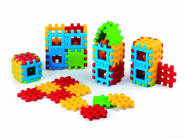 KLOCKI konstrukcyjne WAFLE 48el MARIOINEX – zdjęcie 1