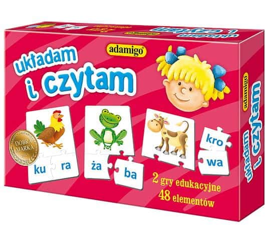 UKŁADAM I CZYTAM -UKŁ.EDUKACYJNA – zdjęcie 1