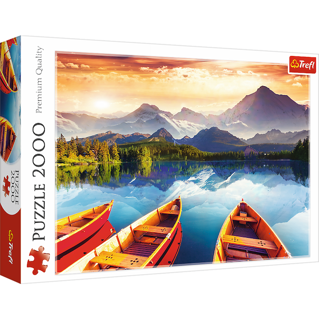PUZZLE 2000 KRYSZTAŁOWE JEZIORO – zdjęcie 1