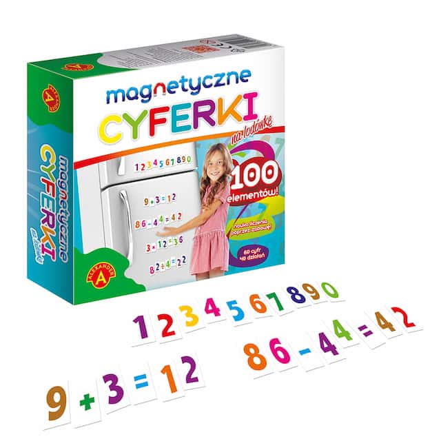 CYFERKI MAGNETYCZNE NA LODÓWKĘ – zdjęcie 1