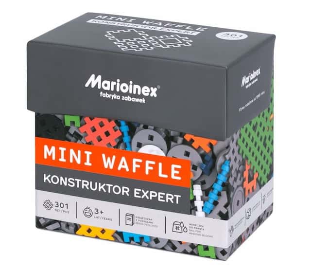 KLOCKI WAFFLE MINI EXPERT KONSTRUKTOR 301 SZT.  – zdjęcie 1
