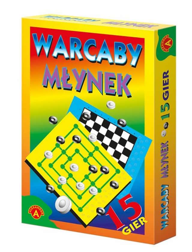 WARCABY - MŁYNEK GRA PLANSZOWA – zdjęcie 1