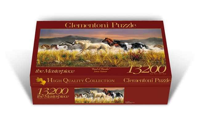 Puzzle 13200 el Tabun koni  – zdjęcie 1