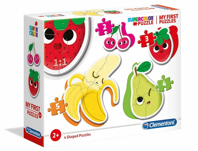 MOJE PIERWSZE PUZZLE 2-3-4-5 OWOCE – zdjęcie 1