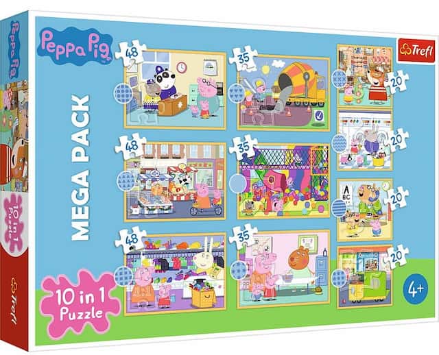 PUZZLE POZNAJ ŚWINKĘ PEPPĘ – zdjęcie 1