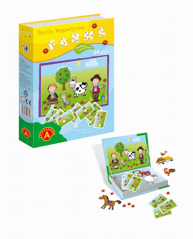 PUZZLE MAGNETYCZNE-FARMA – zdjęcie 1