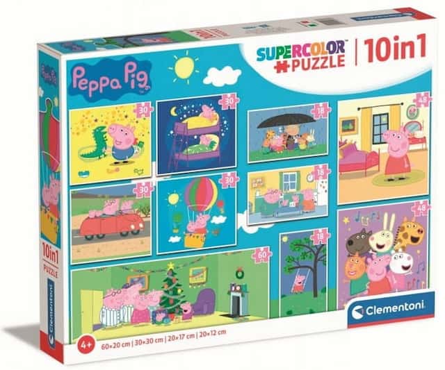 PUZZLE 10w1 PEPPA PIG 2022