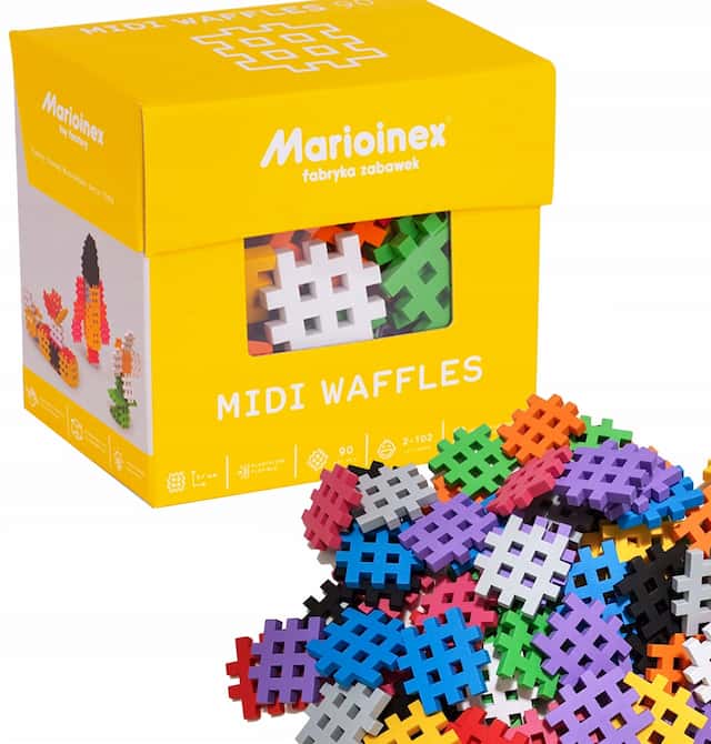 KLOCKI WAFFLE MIDI 90 EL. – zdjęcie 1